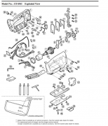 Panasonic EY4541 DUST COVER WEY4541X3107 Spare Part