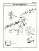 Panasonic EY6469 INSTRUCTION BOOK EY-6406/6407/6431 WEY6406K8109 Spare Part