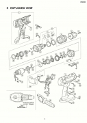 Panasonic EY6450 RING GEAR B WEY6200B1468 Spare Part