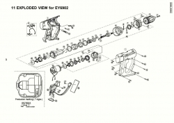 Panasonic EY6902 O-RING WEY509B0977 Spare Part