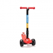 Formula 1 Kids 3 Wheel Scooter – Red – Adjustable Size Children’s Scooter – Scoot Fit