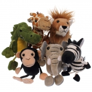 Jungle Finger Puppets – Children’s Learning & Vocational Sensory Toys For Children Aged 0-8 Years – Summer Toys/ Outdoor Toys