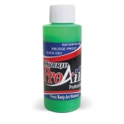 ProAiir Hybrid Fluorescent Green 60ml – 2oz UV Neon AirBrush Paint – Face & Body Paint – Dublin Body Paint