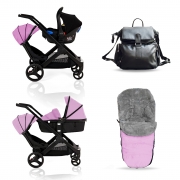 Buy & Pay Later Free Isofix Car Seat Worth £99.99 Kids Kargo Glider Single Pushchair Pram