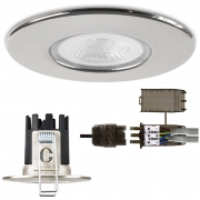 Collingwood H2 Lite Downlight DLT388CR5540 Polished Chrome 4000K Natural White 10 Pack – Masterlec