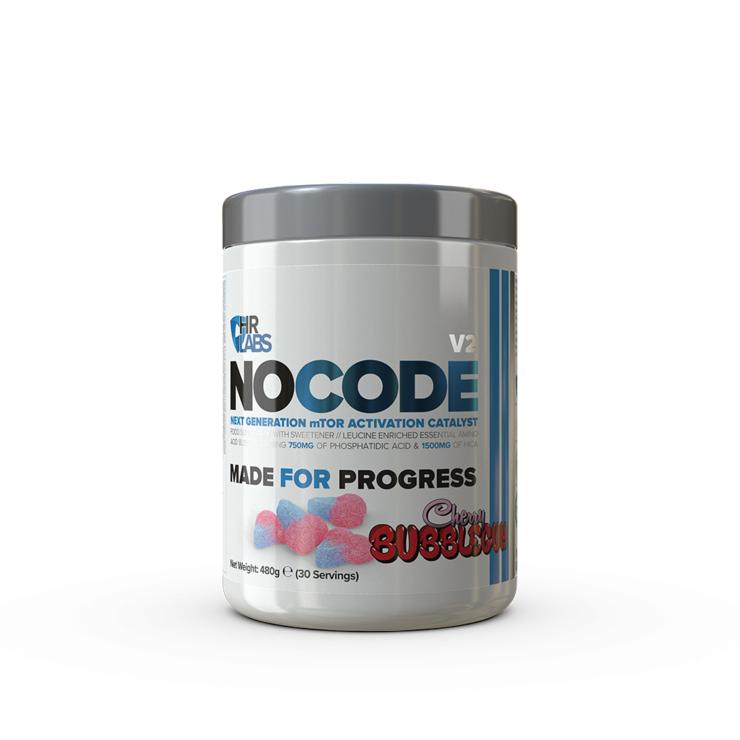 HR Labs NO Code 30 Servings – Cherry Bubblegum – Load Up Supplements