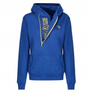 MotoGirl Helmet Hoodie 5XL (UK24) / Blue/Yellow – Armadillo Customs