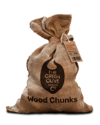 Orange Wood Chunks – Single 7ltr. Pack – Smokin’ – Green Olive Firewood