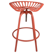 tractor table seats (pair) – red