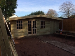 20 x 10ft Ultimate Summerhouse 19mm Log Lap