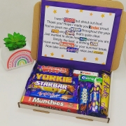 Thank you teacher Chocolate Poem Letterbox Gift