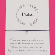 Mum Wish Bracelet – The Happiness Box