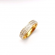 Gold Chain Ring £24.99 7 – Gold – Ezavision