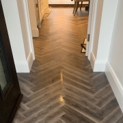 Smoulder Oak Herringbone Laminate – 12mm – Water & Scratch Resistant – Wood Floor Store