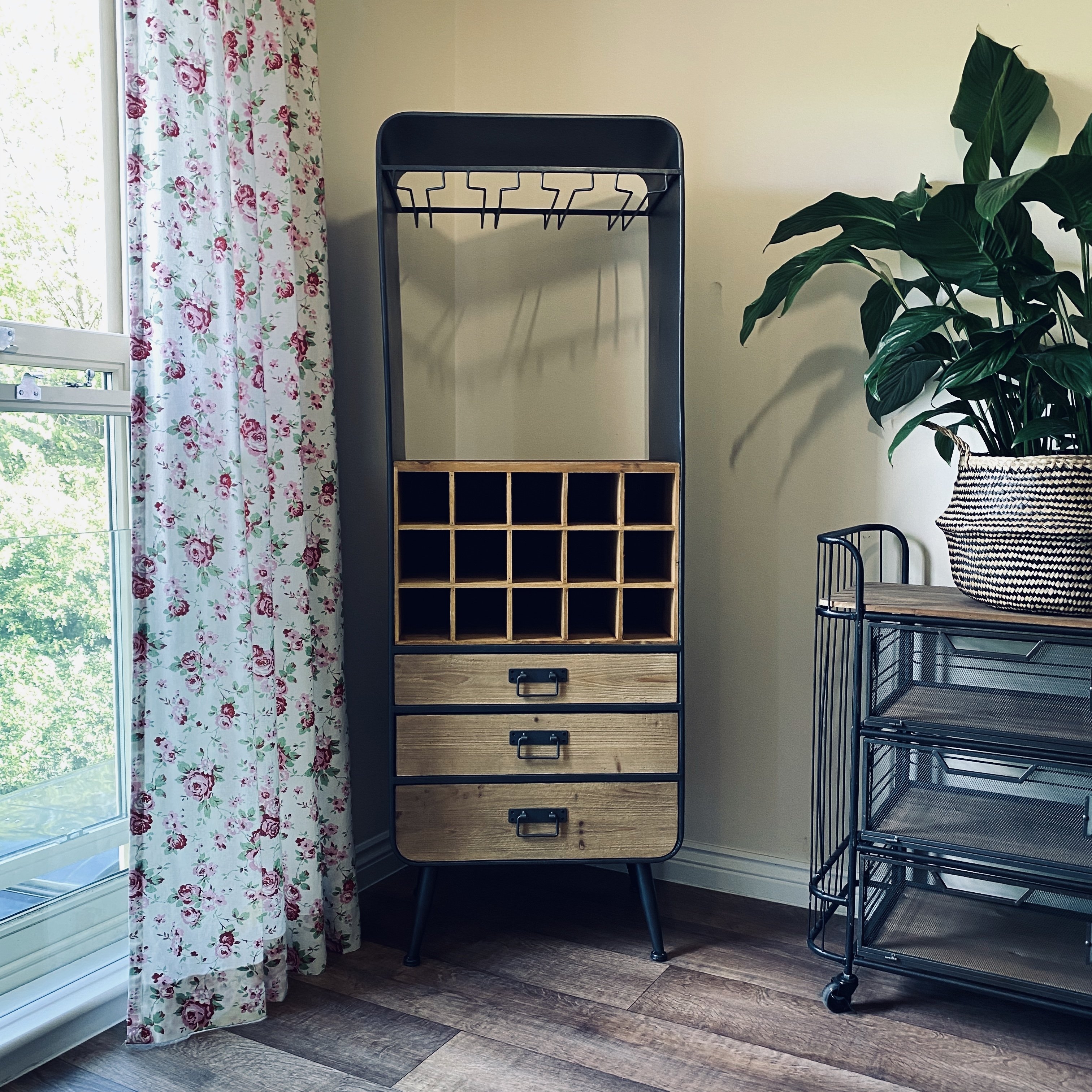 Industrial Wine Cabinet | Smallhill Furniture Co.