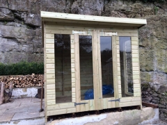 8 x 6ft Ultimate Tanalised Summerhouse 19mm