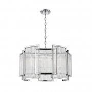 Impex Lighting Antigua 5 Lights Ceiling Fitting In Crystal And Chrome FInish IMP/A06/05/CH. – Antigua ceiling – Impex Lighting – Daz Lighting