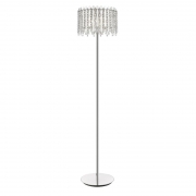 Impex Lighting Belize 3 Light Floor Lamp with Crystals Finished In Chrome IMP/A02/03/FL/CH – Belize Floor – Impex Lighting – Daz Lighting