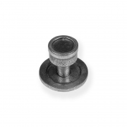 Round Pewter Cabinet Knobs