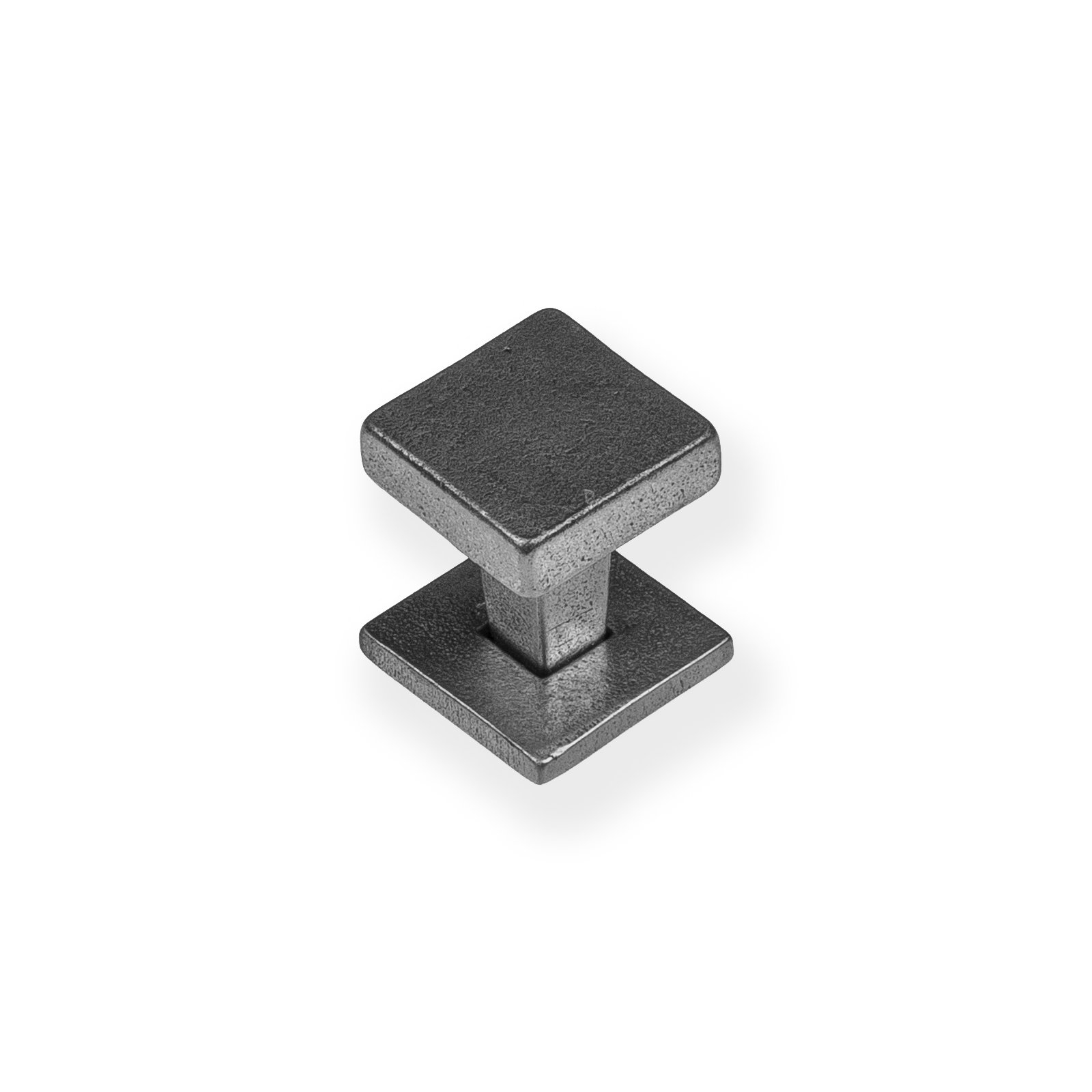 Square Pewter Cabinet Knobs