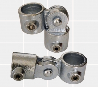 Galvanised Tube Fittings – 42mm OD Tube C42 – 173 Single Swivel – KIM40183 – K I Metals