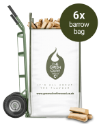 Kiln Dried Softwood – Dry logs – 1.8m3 – Sustainable Firewoods – Green Olive Firewood