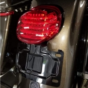 LICENSE PLATE RELOCATION MOUNT FOR 2014-2020 HARLEY-DAVIDSON TOURING – Rick Rak