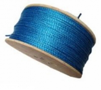 Cable Drum Jacks – Rope – Duct Draw Rope – 6Mm Blue Polypropylene – 220M – 106-1-2 – Blue – 6 mm X 220 M