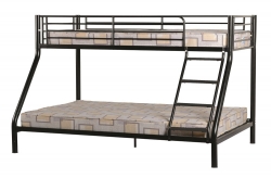 Tandi Triple Sleeper Bunk Bed Black – Furnishop