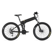 Legend Etna Smart Folding Electric Mountain Bike – Onyx Black – Aluminium – Generation Electric