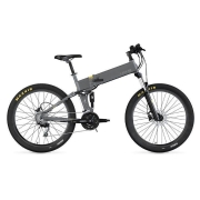 Legend Etna Smart Folding Electric Mountain Bike – Titanium Grey – Aluminium – Generation Electric