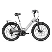 Legend Milano Step-Through 26″ Electric Bike – Artic White – Generation Electric