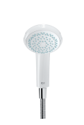 Mira Logic Four Spray Showerhead White