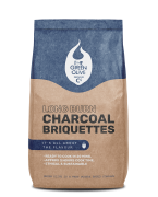 Long Burn Charcoal Briquettes – 8kg – Natural Charcoals – Green Olive Firewood