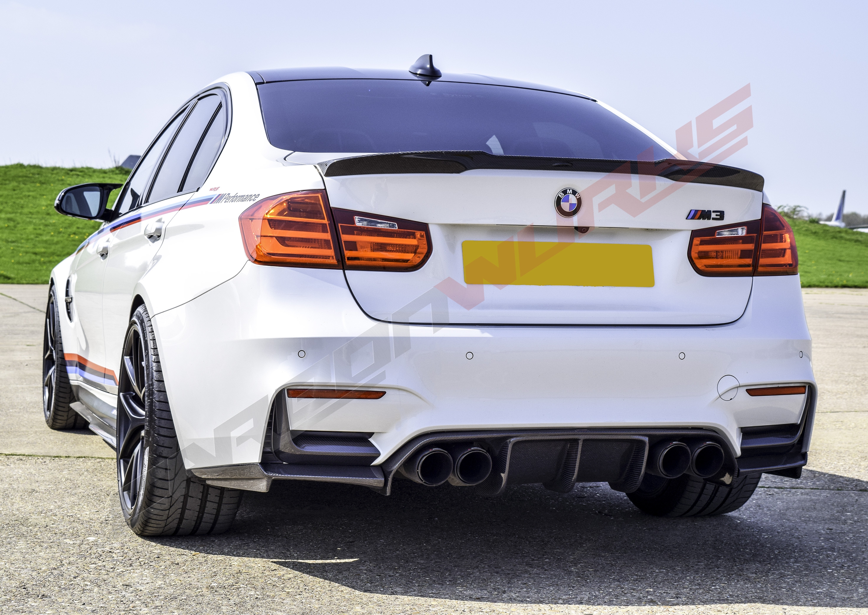 BMW M3/4 DTM Carbon Fibre Diffuser