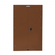 SafeStor Malton Secure Vertical Bike Store, Brown – Steel – Kintech – Spearhead Outdoors