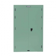 SafeStor Malton Secure Vertical Bike Store, Light Green – Steel – Kintech – Spearhead Outdoors