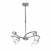 Mantra Dali 4 Light Telescopic Pendant In Polished Chrome Finish M0080 – Dali ceiling – Mantra – Daz Lighting