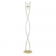 Mantra Dali 2 Light Floor Lamp In Polished Brass Finish M0101PB – Dali Floor Lamp – Mantra – Daz Lighting