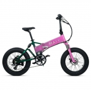 Mate X 250w Fat Tyre Folding Electric Bike – Unicorn – Aluminium – Generation Electric