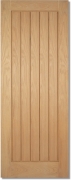 LPD Oak Mexicano Fire Door – 78″ x 27″