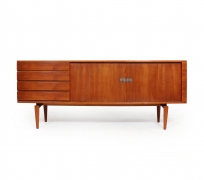 Mid century Danish Tambour Door Sideboard by Bramin – The Furniture Rooms