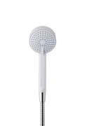 Mira Beat 9cm Four Spray Showerhead White