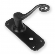 Monkey Tail Lever Handle Black