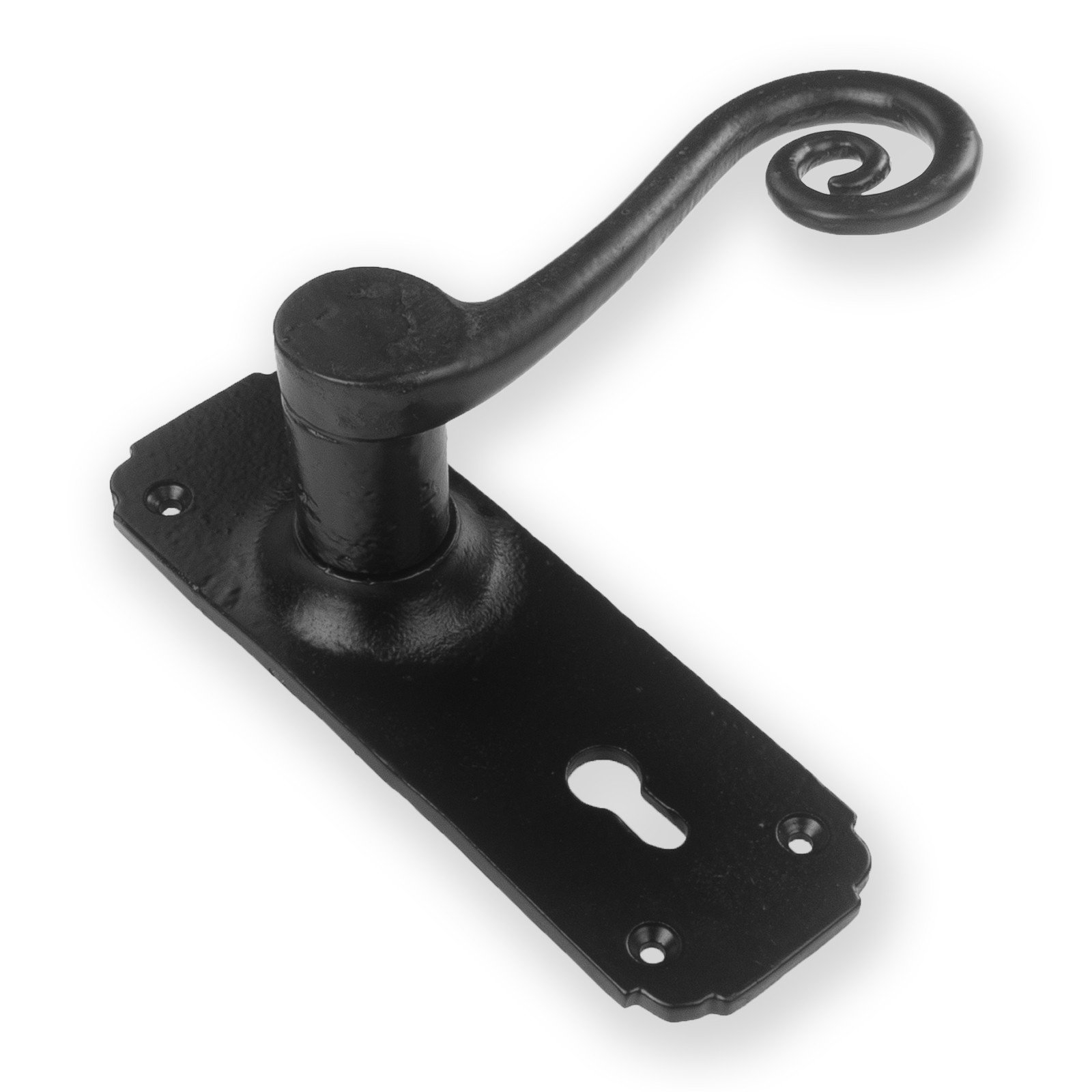 Monkey Tail Lever Handle Black