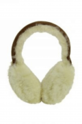 Sheepskin Earmuffs Tan Classic by Pink Avocet