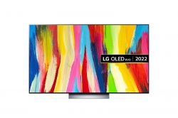 LG OLED55C24LA 55” 4K Smart HDR AI OLED TV with Wifi & WebOS & Freeview/ Freesat – Yellow Electronics