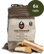 Premium Oak Firewood Logs – 180L – Sustainable Firewoods – Green Olive Firewood