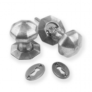 Octagonal Cast Iron Door Knobs