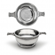 Classic Celtic Design Quaich Bowl